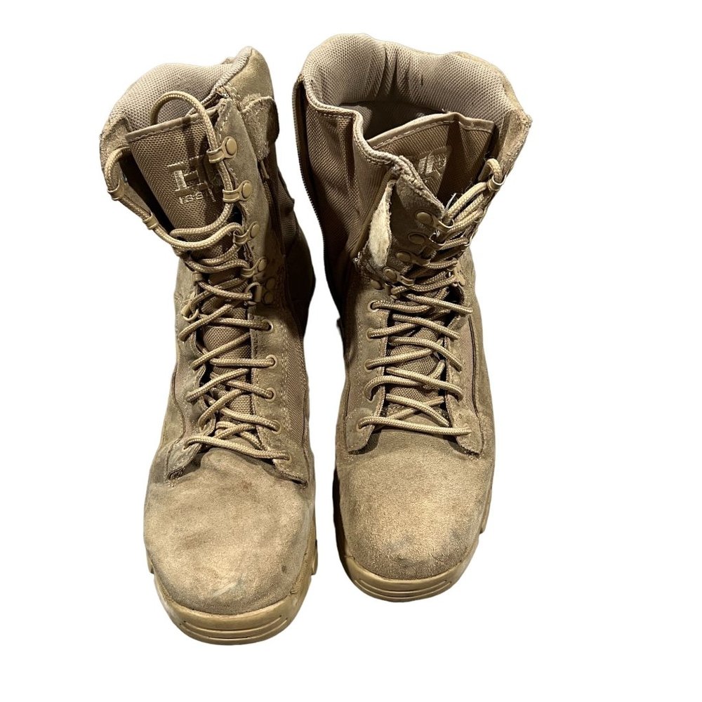 HQ issue desert military combat boots size 11.5
